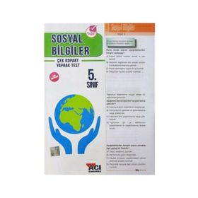 5. Sınıf Sosyal Bilgiler Çek Kopart Yaprak Test - kollektif