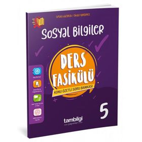 5. Sınıf Sosyal Bilgiler Ders Föyleri Soru Bankası-Tambilgi Yayınları