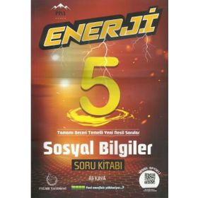 5. Sınıf Sosyal Bilgiler Enerji Soru Bankası-Palme Yayınları