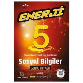 5. Sınıf Sosyal Bilgiler Enerji Soru Bankası-Palme Yayınları