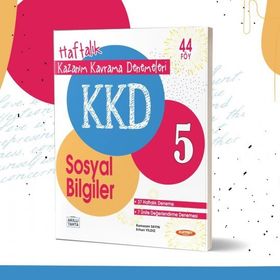 5. Sınıf Sosyal Bilgiler Haftalık Kazanım Kavrama Denemeleri - Kurmay Yayınları