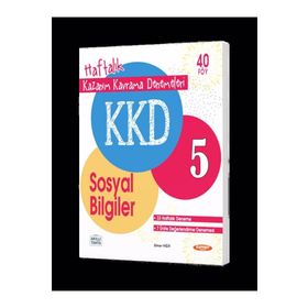5. Sınıf Sosyal Bilgiler Haftalık Kazanım Kavrama Denemeleri - Kurmay Yayınları