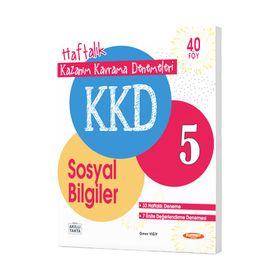 5. Sınıf Sosyal Bilgiler Haftalık Kazanım Kavrama Denemeleri - Kurmay Yayınları