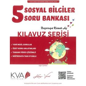 5. Sınıf Sosyal Bilgiler Kılavuz Serisi Soru Bankası-Kva Yayınları