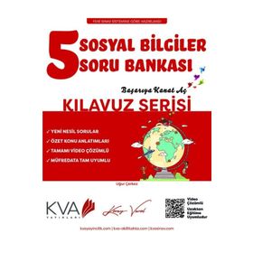 5. Sınıf Sosyal Bilgiler Kılavuz Serisi Soru Bankası-Kva Yayınları