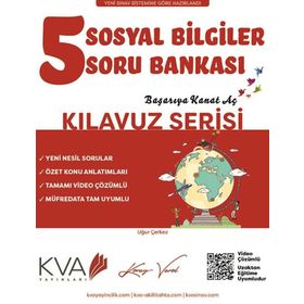 5. Sınıf Sosyal Bilgiler Kılavuz Serisi Soru Bankası-Kva Yayınları