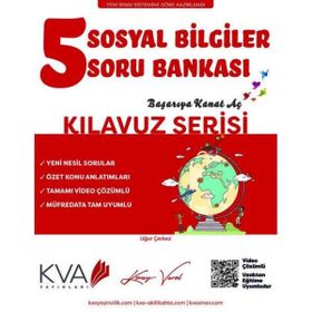 5. Sınıf Sosyal Bilgiler Kılavuz Serisi Soru Bankası-Kva Yayınları