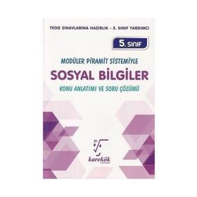 5.Sınıf Sosyal Bilgiler Konu Anlatımı ve Soru Çözümü Karekök Yayınları