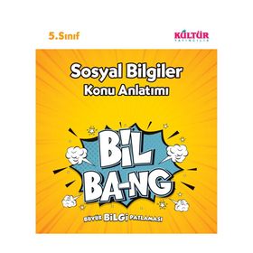 5. Sınıf Sosyal Bilgiler Konu Anlatımlı Bil Bang - Kültür Yayıncılık