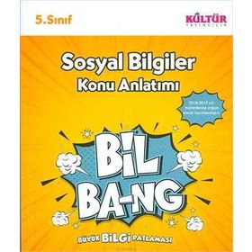 5. Sınıf Sosyal Bilgiler Konu Anlatımlı Bil Bang - Kültür Yayıncılık