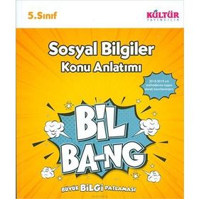 5. Sınıf Sosyal Bilgiler Konu Anlatımlı Bil Bang - Kültür Yayıncılık