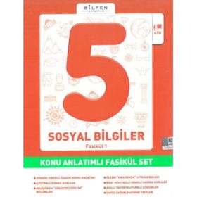 5.Sınıf Sosyal Bilgiler Konu Anlatımlı Fasikül Set - Bilfen Yayınları