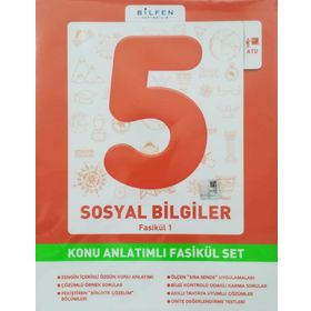 5.Sınıf Sosyal Bilgiler Konu Anlatımlı Fasikül Set - Bilfen Yayınları
