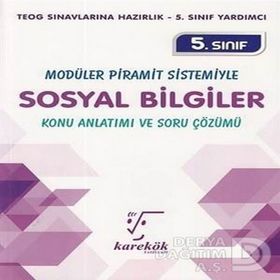 5.Sınıf Sosyal Bilgiler Konu Anlatımlı Karekök Yayınları