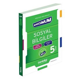 5. Sınıf Sosyal Bilgiler Maksımum Soru Bankası+Yaprak Test-Tambilgi Yayınları