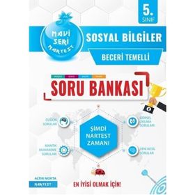 5. Sınıf Sosyal Bilgiler Mavi Soru Bankası-Nartest Yayınları