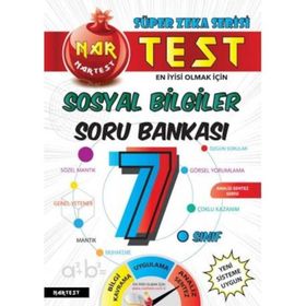 5. Sınıf Sosyal Bilgiler Mavi Soru Bankası-Nartest Yayınları