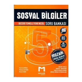 5. Sınıf Sosyal Bilgiler Mozaik Serisi Kazanım Özetli Soru Bankası Fides Yayınları