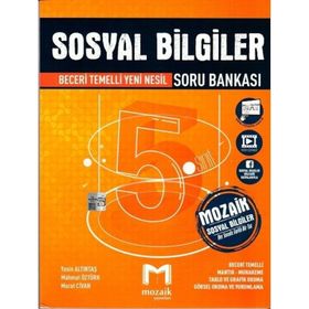 5. Sınıf Sosyal Bilgiler Mozaik Serisi Kazanım Özetli Soru Bankası Fides Yayınları