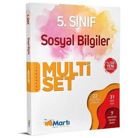 5.Sınıf Sosyal Bilgiler Multi Set Soru Bankası - Martı Yayınları