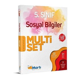 5.Sınıf Sosyal Bilgiler Multi Set Soru Bankası - Martı Yayınları