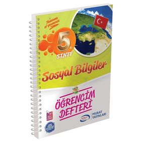 5. Sınıf Sosyal Bilgiler Öğrencim Defteri Murat Yayınları