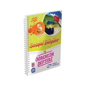 5. Sınıf Sosyal Bilgiler Öğrencim Defteri Murat Yayınları