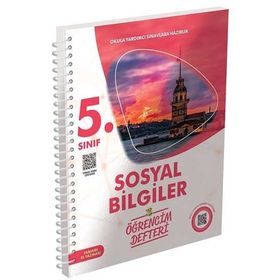 5. Sınıf Sosyal Bilgiler Öğrencim Defteri Murat Yayınları