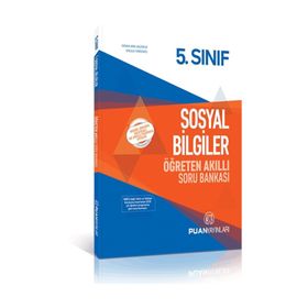 5. Sınıf Sosyal Bilgiler Öğreten Akıllı Soru Bankası Puan Yayınları