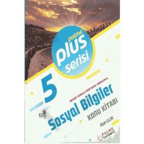 5. Sınıf Sosyal Bilgiler Plus Serisi Konu Kitabı-Palme Yayınları