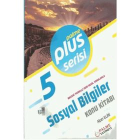 5. Sınıf Sosyal Bilgiler Plus Serisi Konu Kitabı-Palme Yayınları