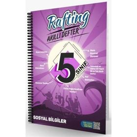 5. Sınıf Sosyal Bilgiler Rafting Akıllı Defter - Fikribilim Yayınları