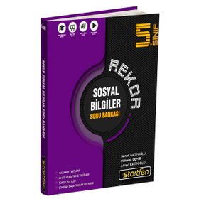 5. Sınıf Sosyal Bilgiler Rekor Soru Bankası-Startfen Yayınları
