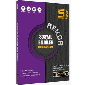 5. Sınıf Sosyal Bilgiler Rekor Soru Bankası-Startfen Yayınları