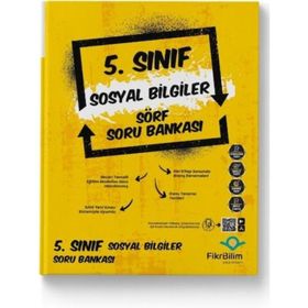 5. Sınıf Sosyal Bilgiler Sörf Soru Bankası-FikriBilim Yayınları