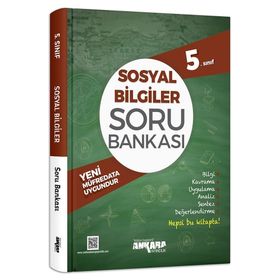 5. Sınıf Sosyal Bilgiler Soru Bankası Ankara Yayınları