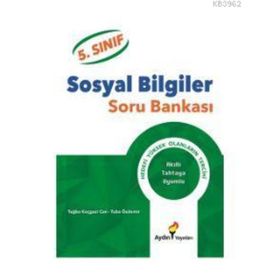 5.Sınıf Sosyal Bilgiler Soru Bankası - Aydın Yayınları