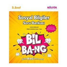 5. Sınıf Sosyal Bilgiler Soru Bankası Bil Bang - Kültür Yayıncılık