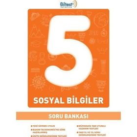 5. Sınıf Sosyal Bilgiler Soru Bankası - Bilfen Yayınları