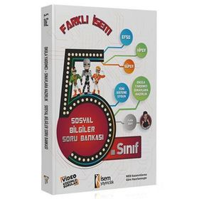 5. Sınıf Sosyal Bilgiler Soru Bankası İsem Yayınları