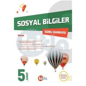 5. Sınıf Sosyal Bilgiler Soru Bankası-Kida Yayınları