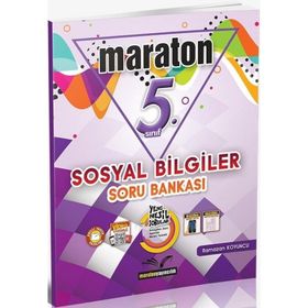 5.Sınıf Sosyal Bilgiler Soru Bankası-Maraton Yayınları