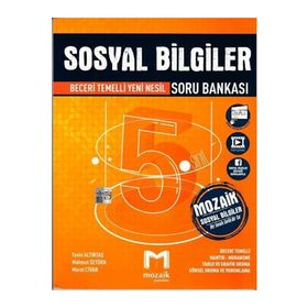 5.Sınıf Sosyal Bilgiler Soru Bankası-Mozaik Yayınları