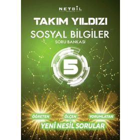 5.Sınıf Sosyal Bilgiler Soru Bankası Takım Yıldızı Netbil Yayınları