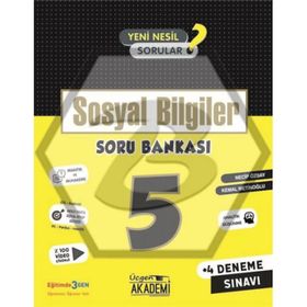 5. Sınıf Sosyal Bilgiler Soru Bankası-Üçgen Akademi Yayınları