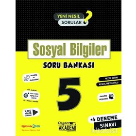 5. Sınıf Sosyal Bilgiler Soru Bankası-Üçgen Akademi Yayınları