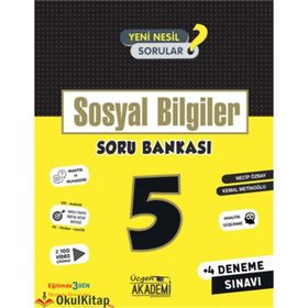 5. Sınıf Sosyal Bilgiler Soru Bankası-Üçgen Akademi Yayınları