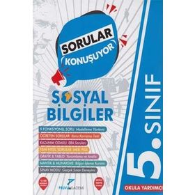 5. Sınıf Sosyal Bilgiler Sorular Konuşuyor Soru Bankası-Pruva Akademi Yayınları