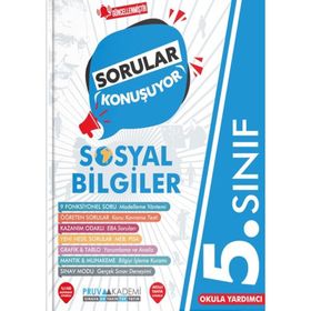 5. Sınıf Sosyal Bilgiler Sorular Konuşuyor Soru Bankası-Pruva Akademi Yayınları