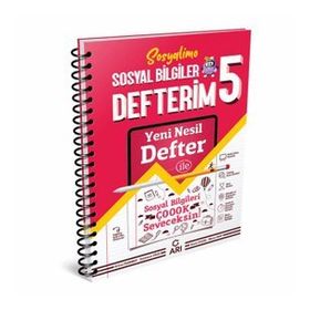5. Sınıf Sosyal Bilgiler Sosyalimo Defterim - Arı Yayınları
